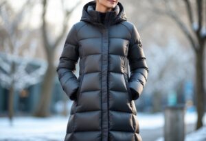 Read more about the article Hold varmen med den perfekte lang dynejakke til vinterbrug